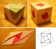 「√5系」折り紙